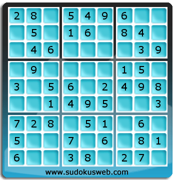 Sudoku de Nivel Muy Fácil Sudoku de Nivel Muy Fácil