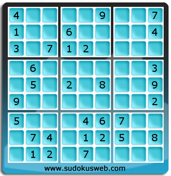 Sudoku von mittelmässiger höhe