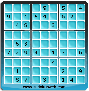 Sudoku von mittelmässiger höhe