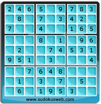 Sudoku von sehr einfacher höhe