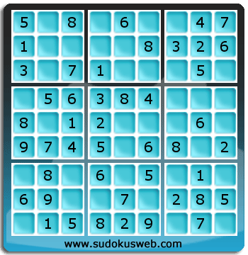 Sudoku von sehr einfacher höhe