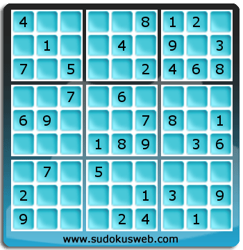 Sudoku von einfacher höhe