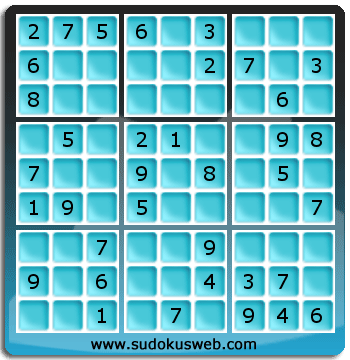 Sudoku von einfacher höhe