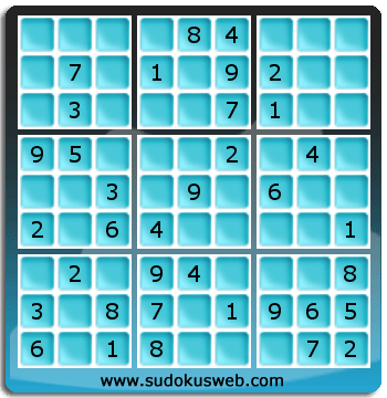 Sudoku von einfacher höhe