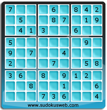 Sudoku von einfacher höhe