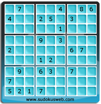 Sudoku von Fachmännischer höhe