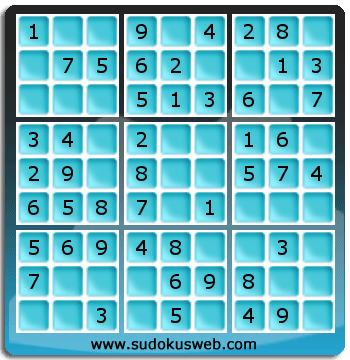 Sudoku von sehr einfacher höhe