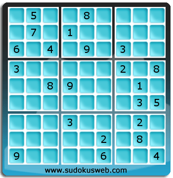 Sudoku von Fachmännischer höhe