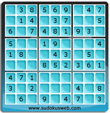 Sudoku de Niveau Très Facile