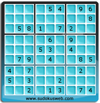 Sudoku von mittelmässiger höhe Sudoku von mittelmässiger höhe