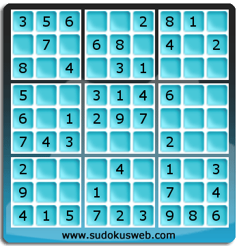 Sudoku von sehr einfacher höhe