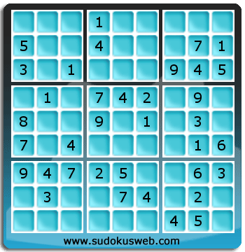 Nivel Facil de Sudoku