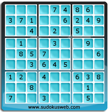 Sudoku von einfacher höhe