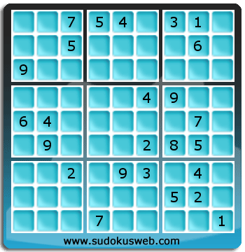 Sudoku von Fachmännischer höhe