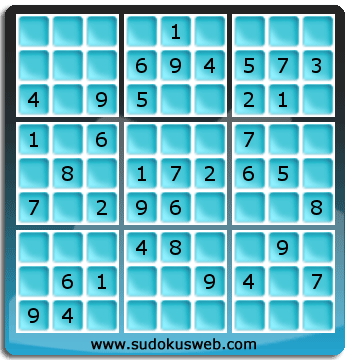 Nivel Facil de Sudoku