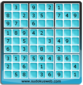 Sudoku de Niveau Très Facile