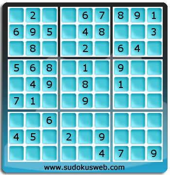 Sudoku von einfacher höhe