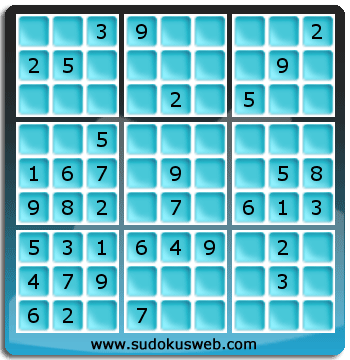 Sudoku von einfacher höhe