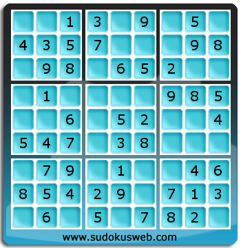 Sudoku de Niveau Très Facile