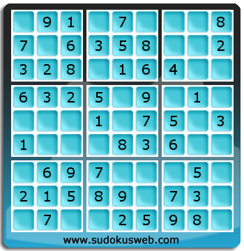 Sudoku de Niveau Très Facile