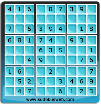 Nivel Muito Facil de Sudoku