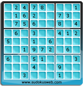 Nivel Facil de Sudoku