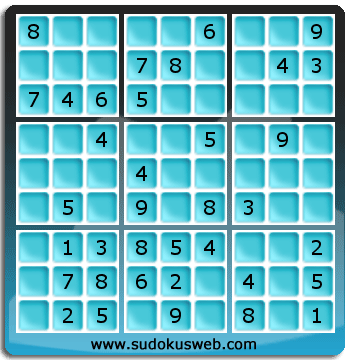 Sudoku von einfacher höhe