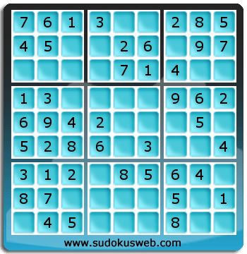 Sudoku de Niveau Très Facile