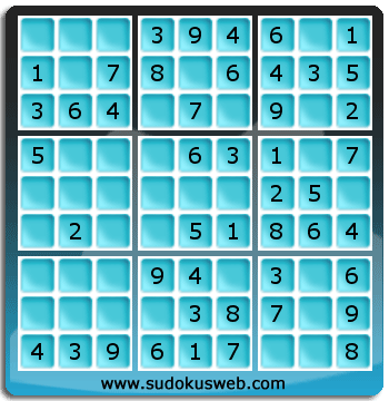 Nivel Muito Facil de Sudoku