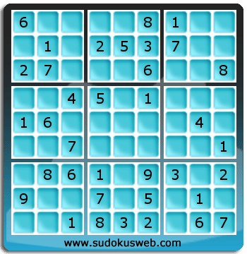 Sudoku von einfacher höhe