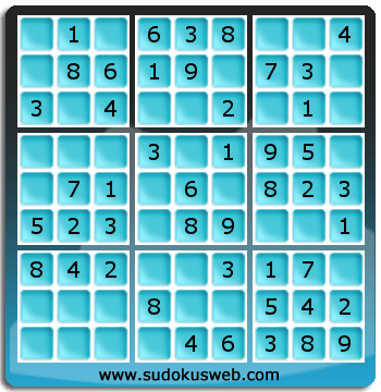 Sudoku von sehr einfacher höhe