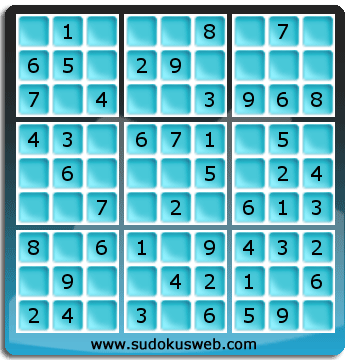 Very Easy Level Sudoku Very Easy Level Sudoku