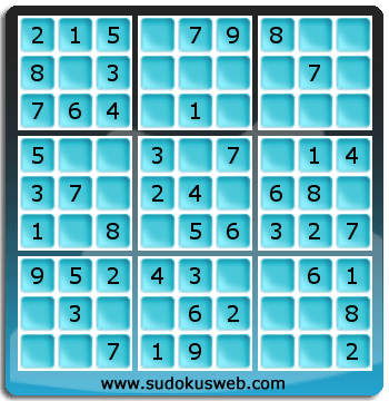 Sudoku de Nivell Molt Fàcil