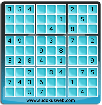 Sudoku von einfacher höhe