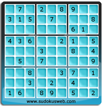 Sudoku von einfacher höhe