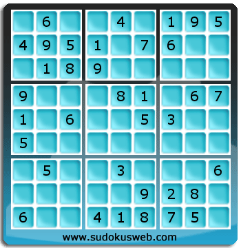 Nivel Facil de Sudoku