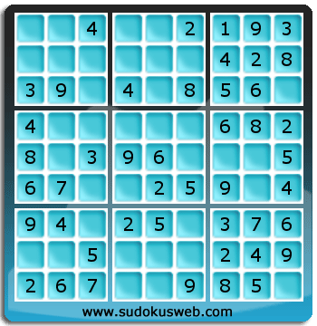 Sudoku de Nivel Muy Fácil