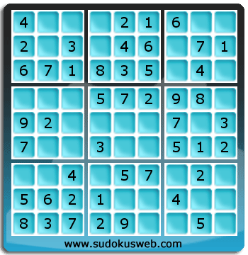 Nivel Muito Facil de Sudoku Nivel Muito Facil de Sudoku