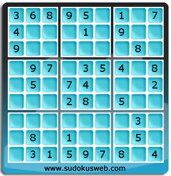 Sudoku von einfacher höhe