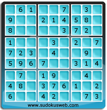 Sudoku von sehr einfacher höhe