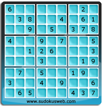 Sudoku von einfacher höhe