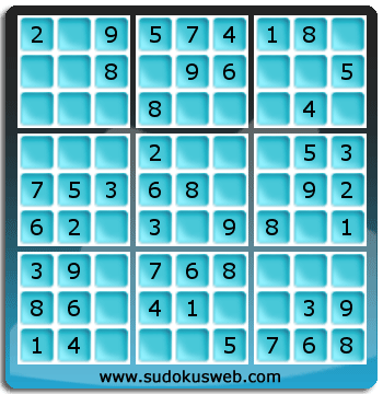 Sudoku de Nivell Molt Fàcil