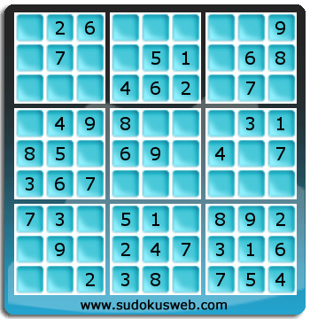 Sudoku von sehr einfacher höhe