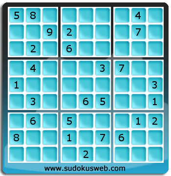 Sudoku von Fachmännischer höhe