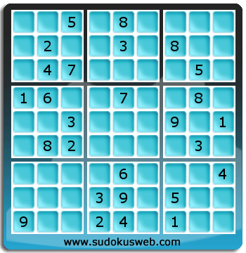 Sudoku von Fachmännischer höhe