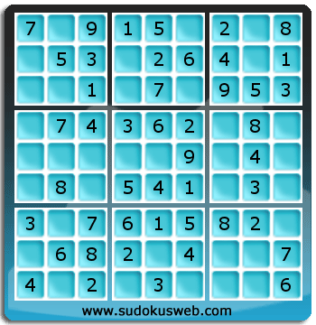 Nivel Muito Facil de Sudoku