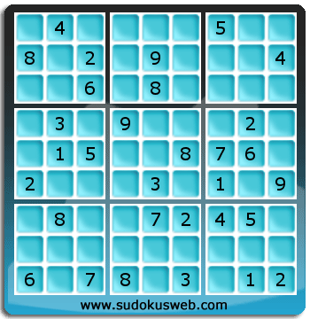 Sudoku von mittelmässiger höhe Sudoku von mittelmässiger höhe