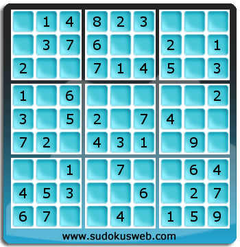 Sudoku von sehr einfacher höhe