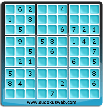 Sudoku von mittelmässiger höhe