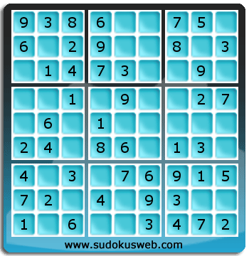 Sudoku de Nivel Muy Fácil